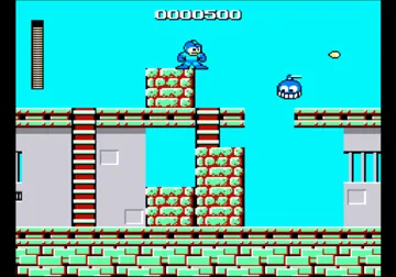 Mega Man Anniversary Collection screen shot game playing